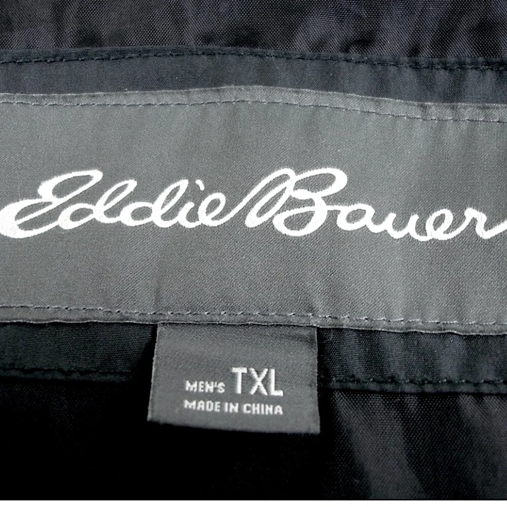 Eddie Bauer Men’s Lightweight Full-Zip Quilted Puffer Jacket Size (XLT) Like NEW - Picture 7 of 14